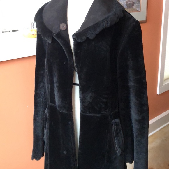 Reversible shearing coat - Picture 4 of 16
